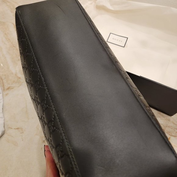 Gucci signature large hobo in black - Picture 7 of 16